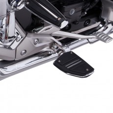 TWIN RAIL FOOTRESTS WITH H-D ADAPTERS